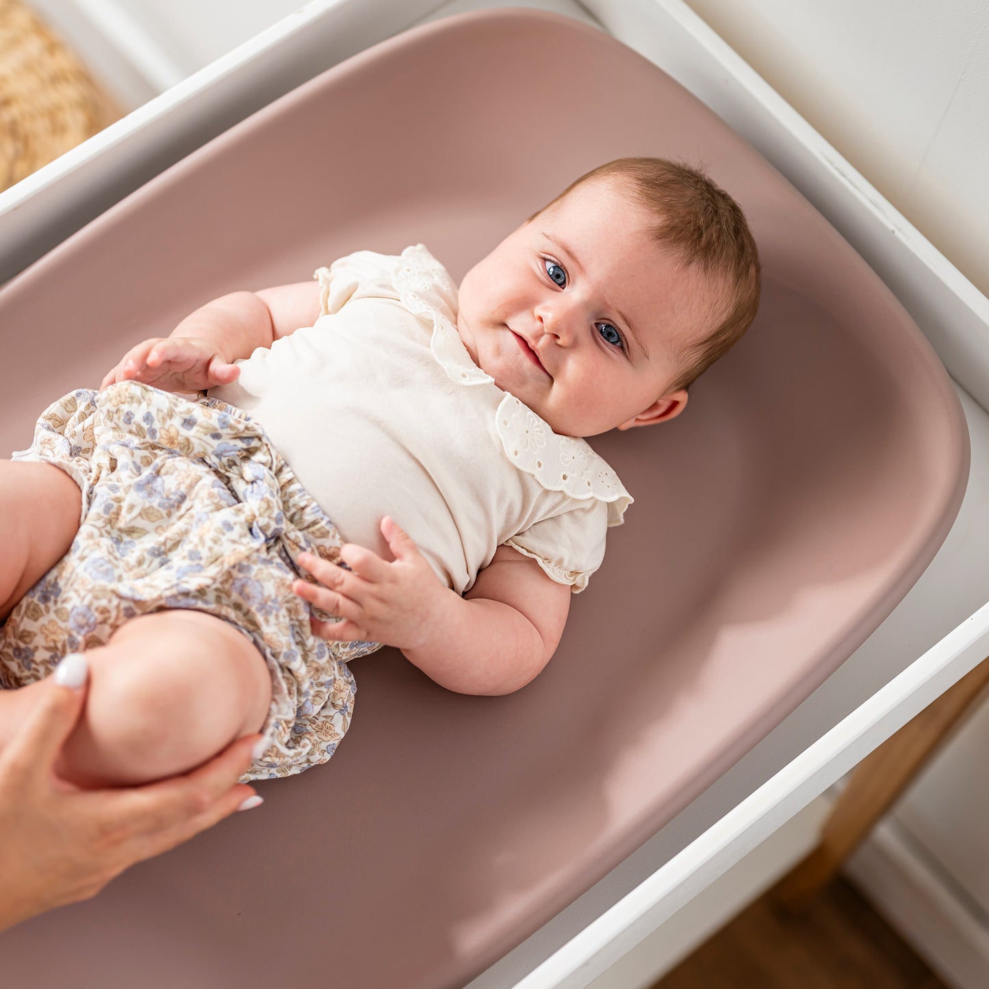 Подложка за повиване Softy 70 cm pink