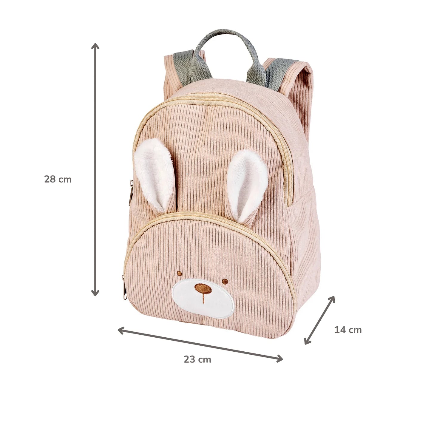 Детска раница Lapidou Rabbit Sand Nattou