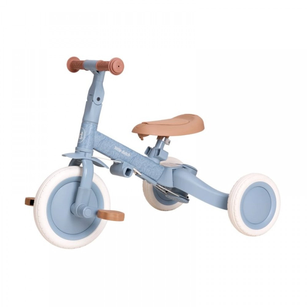 Триколка с дръжка за бутане 4-в-1 Little Dutch Forest Adventure