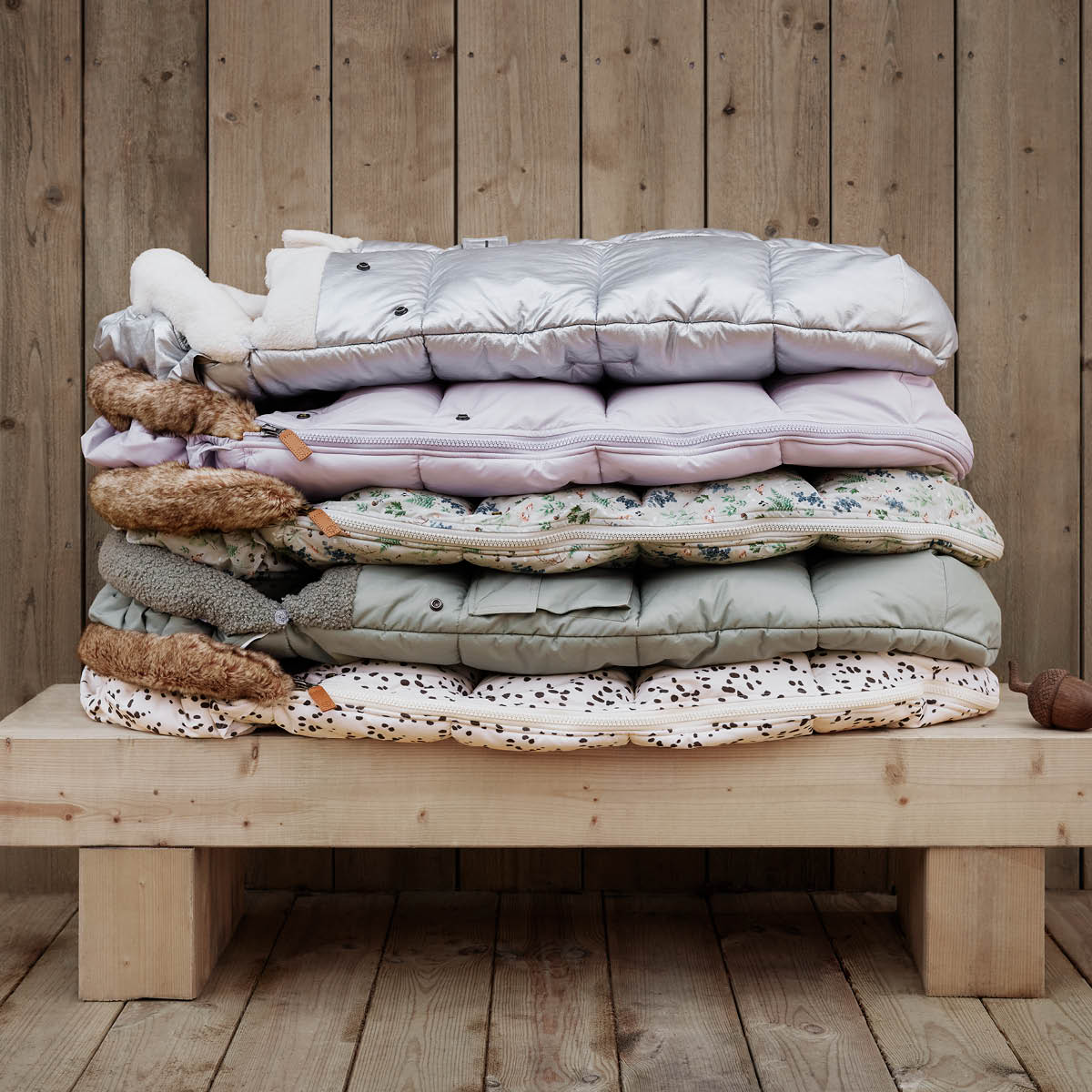 Elodie зимно чувалче Blushing Pink