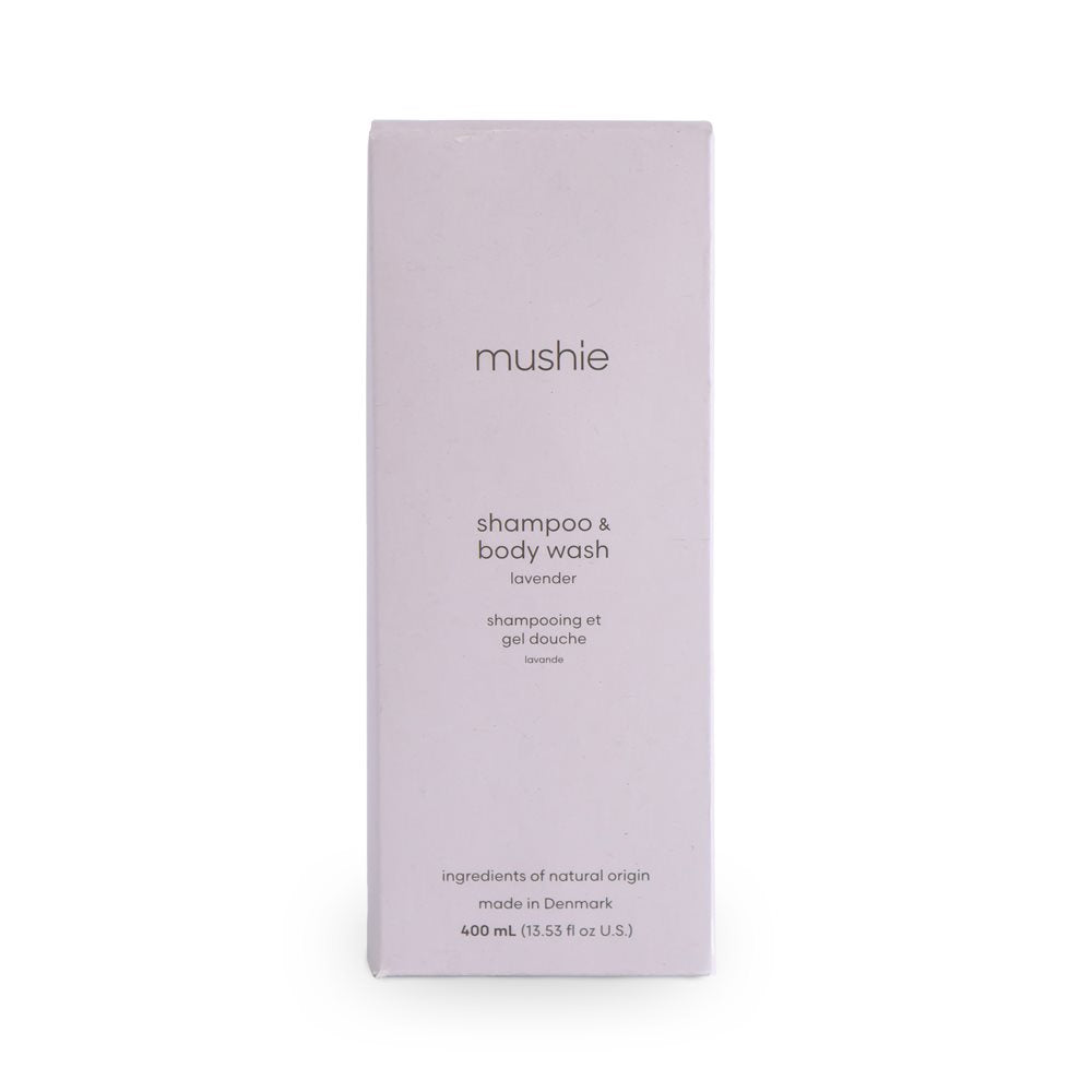 Бебешки шампоан и душ гел Mushie Lavender 400 мл