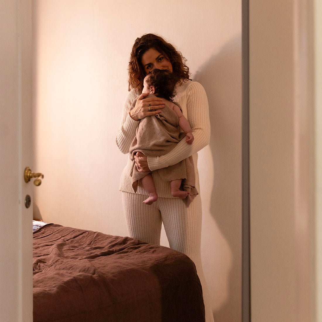 Плетено одеяло Elodie Tender Taupe