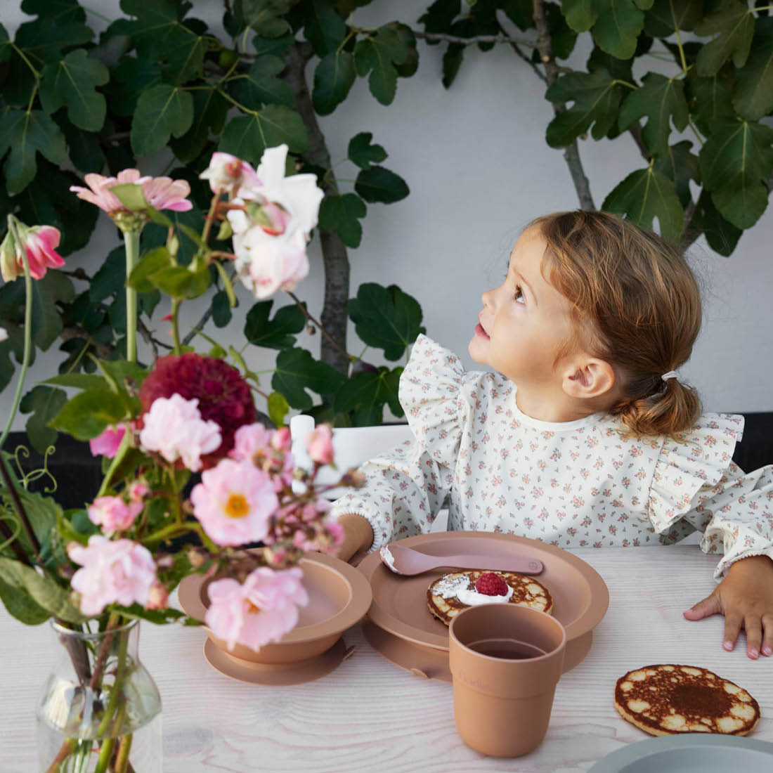 Детски прибори за хранене Elodie Soft terracotta