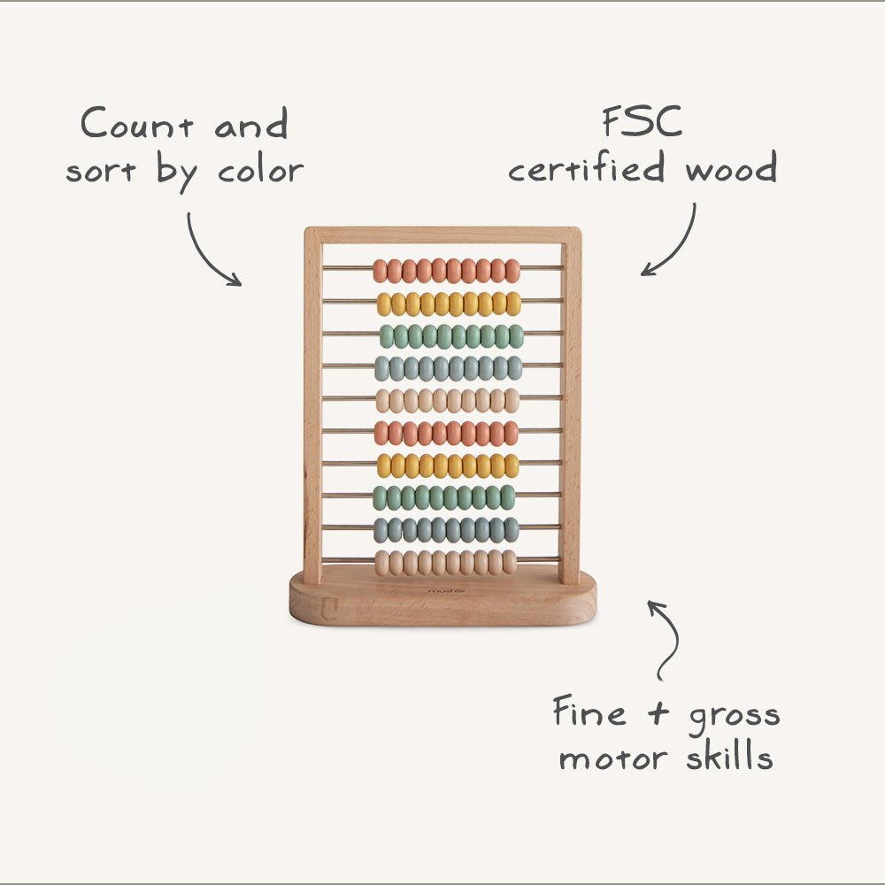 Дървено сметало Mushie