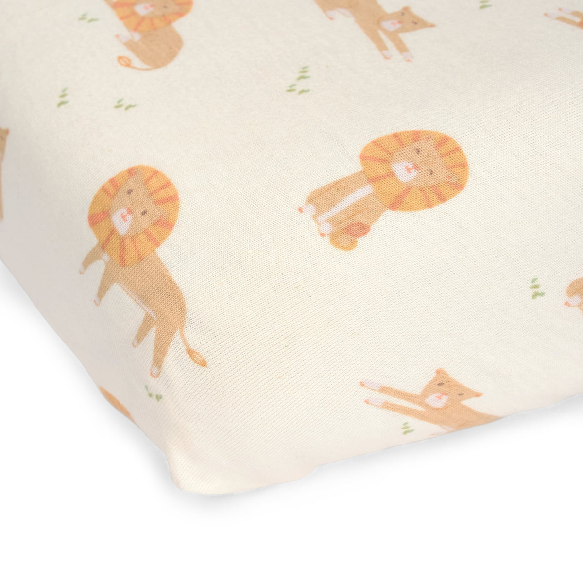 Бебешки Чаршаф с Ластик 60 x 120 см Safari Leo Little Dutch
