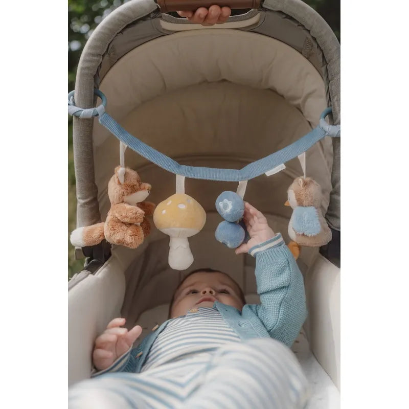 Мека активна играчка за количка Little Dutch Forest Friends