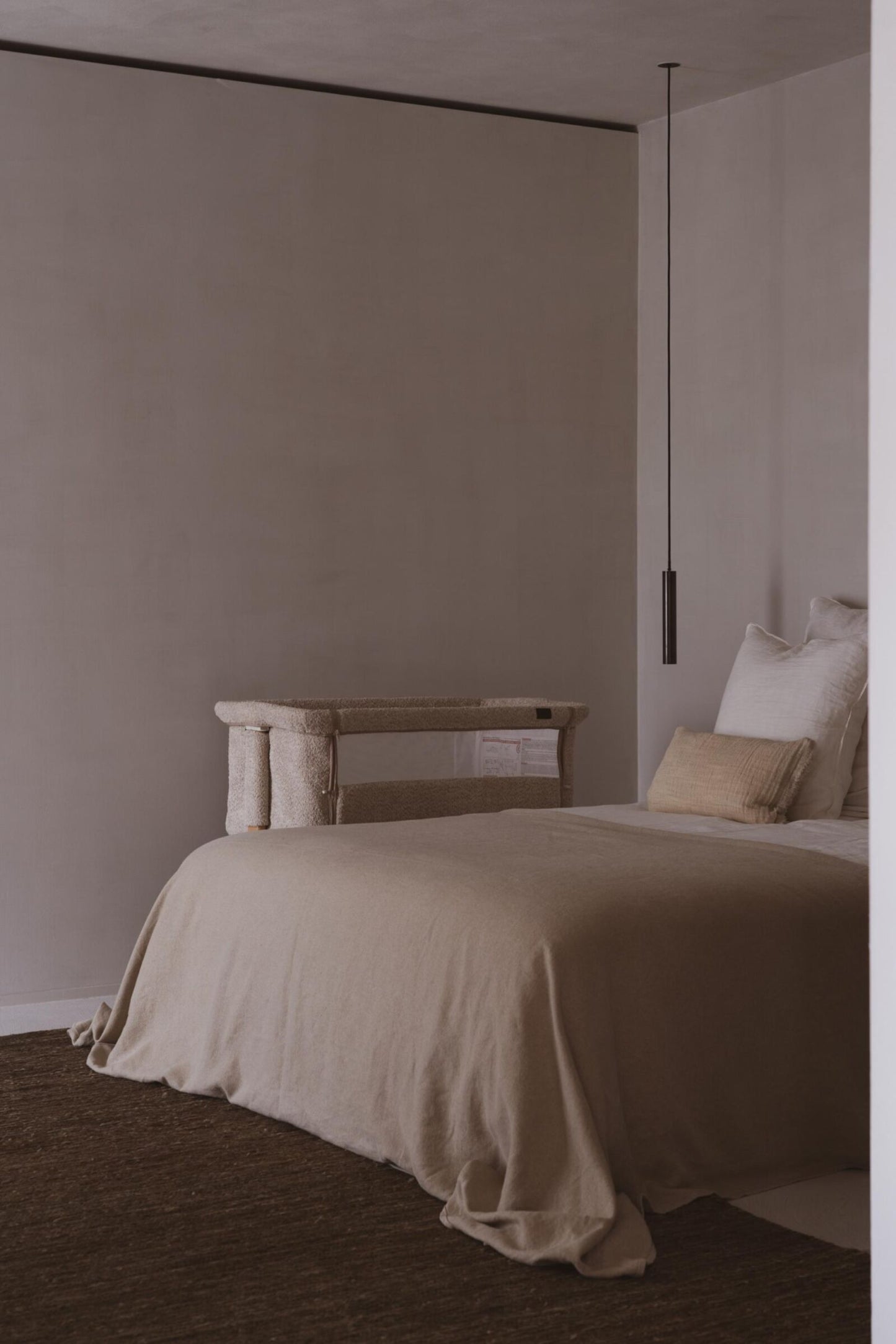 Бебешка кошара Side by Side – Bouclé Sheep