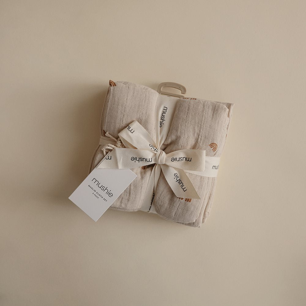 Муселинови пелени Mushie rainbow 3 бр.