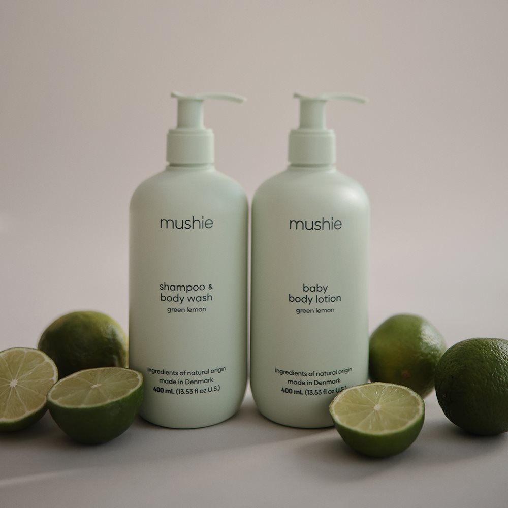 Бебешки лосион за тяло Mushie Green Lemon 400 ml