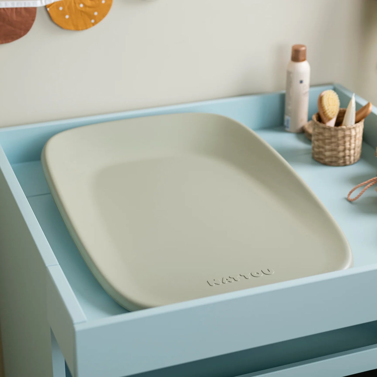 Подложка за повиване Softy 70 cm green