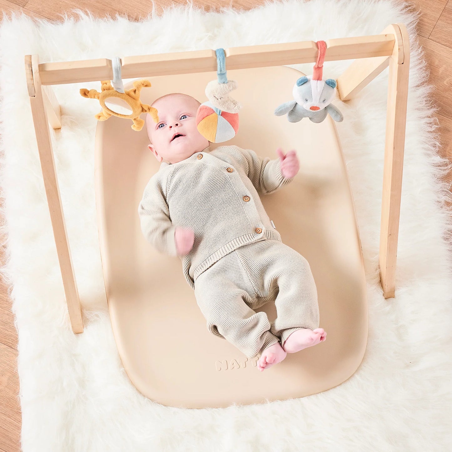 Подложка за повиване Softy 70 cm beige