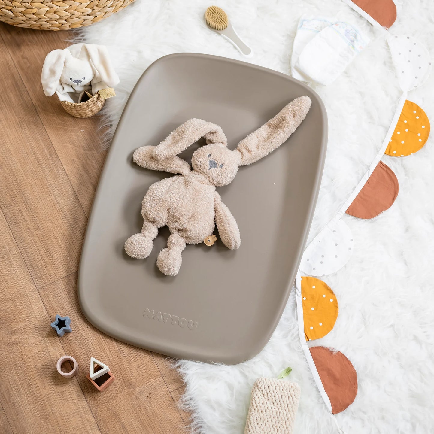 Подложка за повиване Softy 70 cm taupe