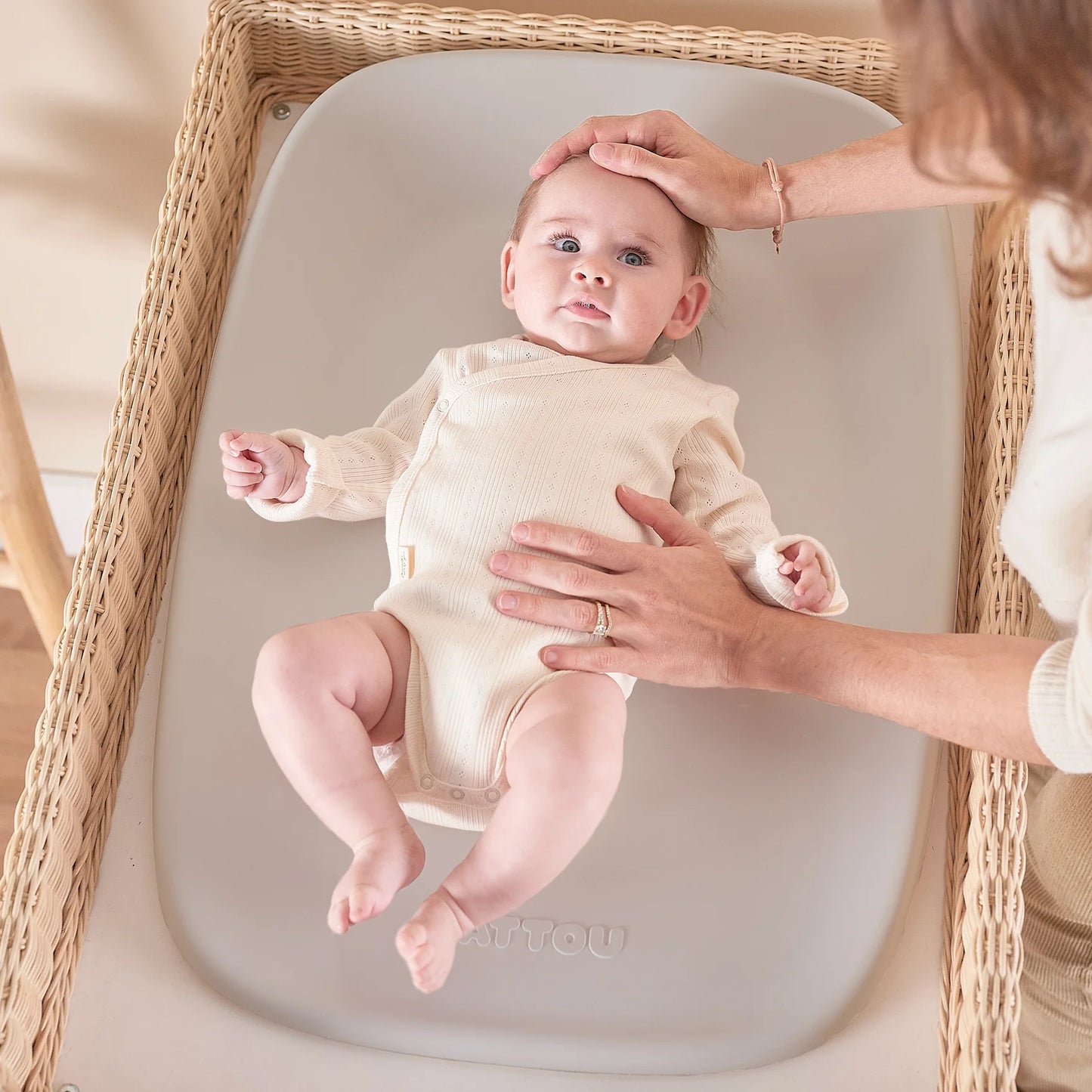 Подложка за повиване Softy 70 cm clay