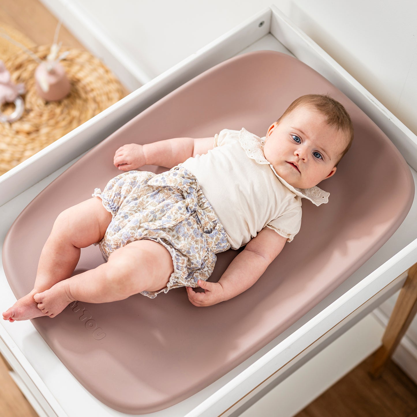 Подложка за повиване Softy 70 cm pink