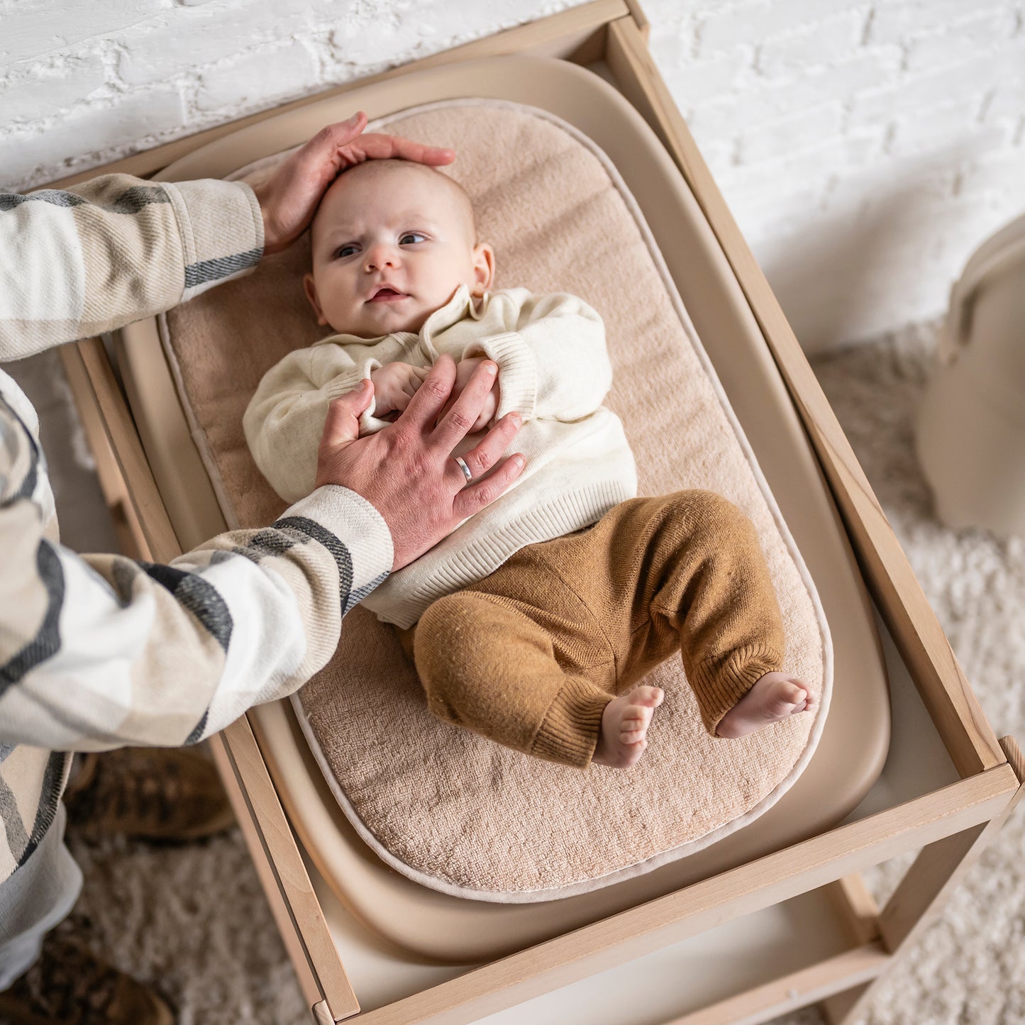 Възглавничка за повивалник beige Softy