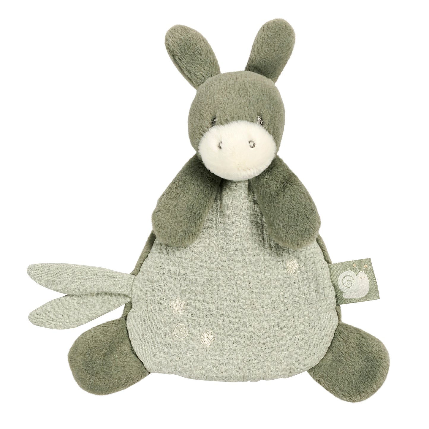 Мека играчка за гушкане магаренце Linden Green Nattou LouLou