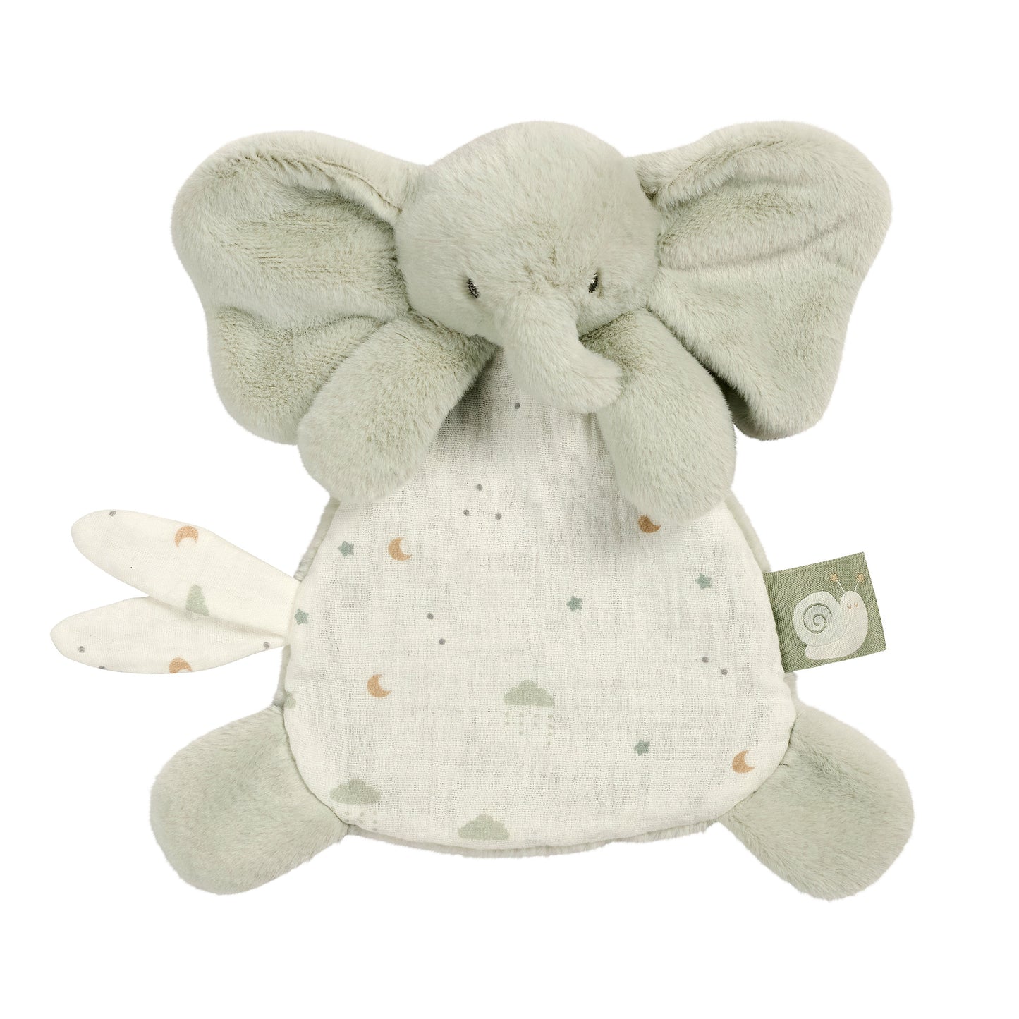Мека играчка за гушкане Слонче Linden Green Nattou LouLou
