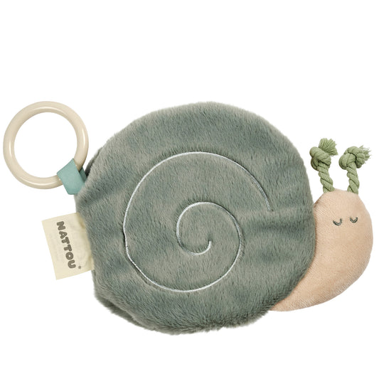 Мека активна книжка Охлюв Soft Colors LouLou Nattou
