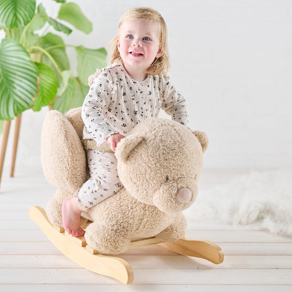 Люлееща се играчка Teddy Bear ecru