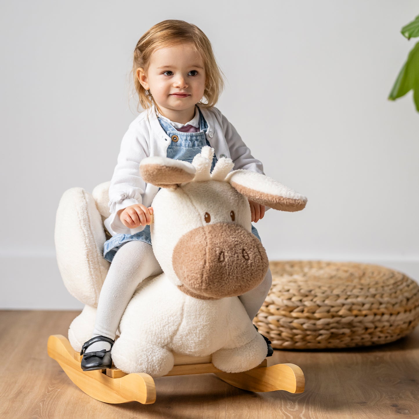 Люлееща се играчка Teddy Donkey ecru