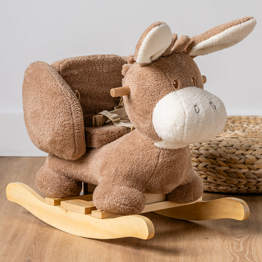 Люлееща се играчка Teddy Donkey beige