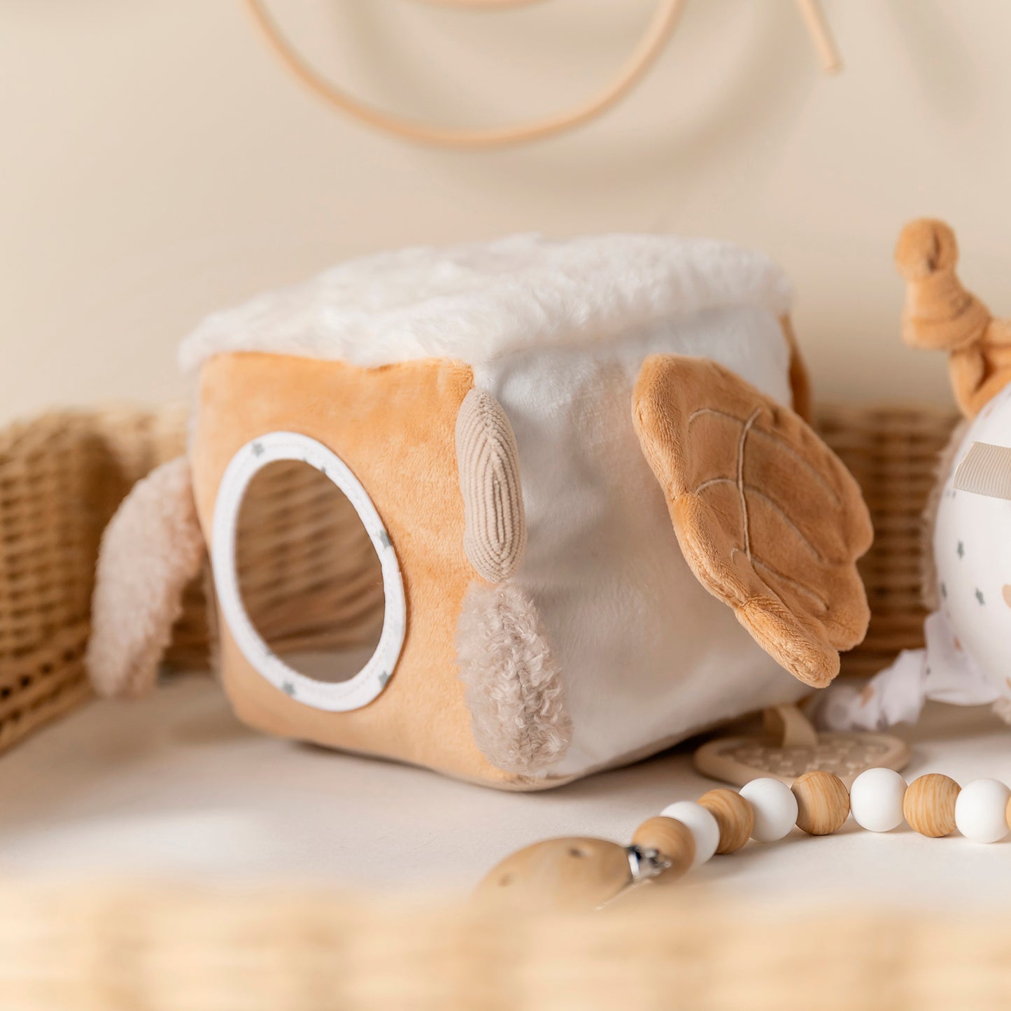 Меко активно кубче Lapidou Beige