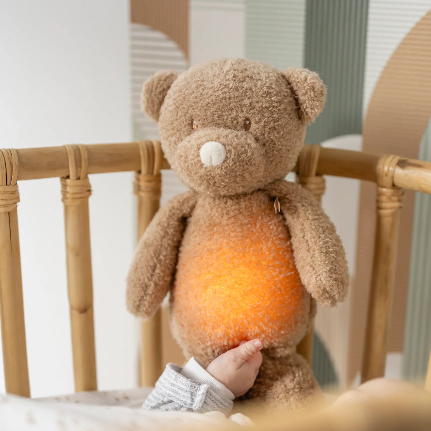 Нощна лампа Bear Sleepy Teddy 30 cm