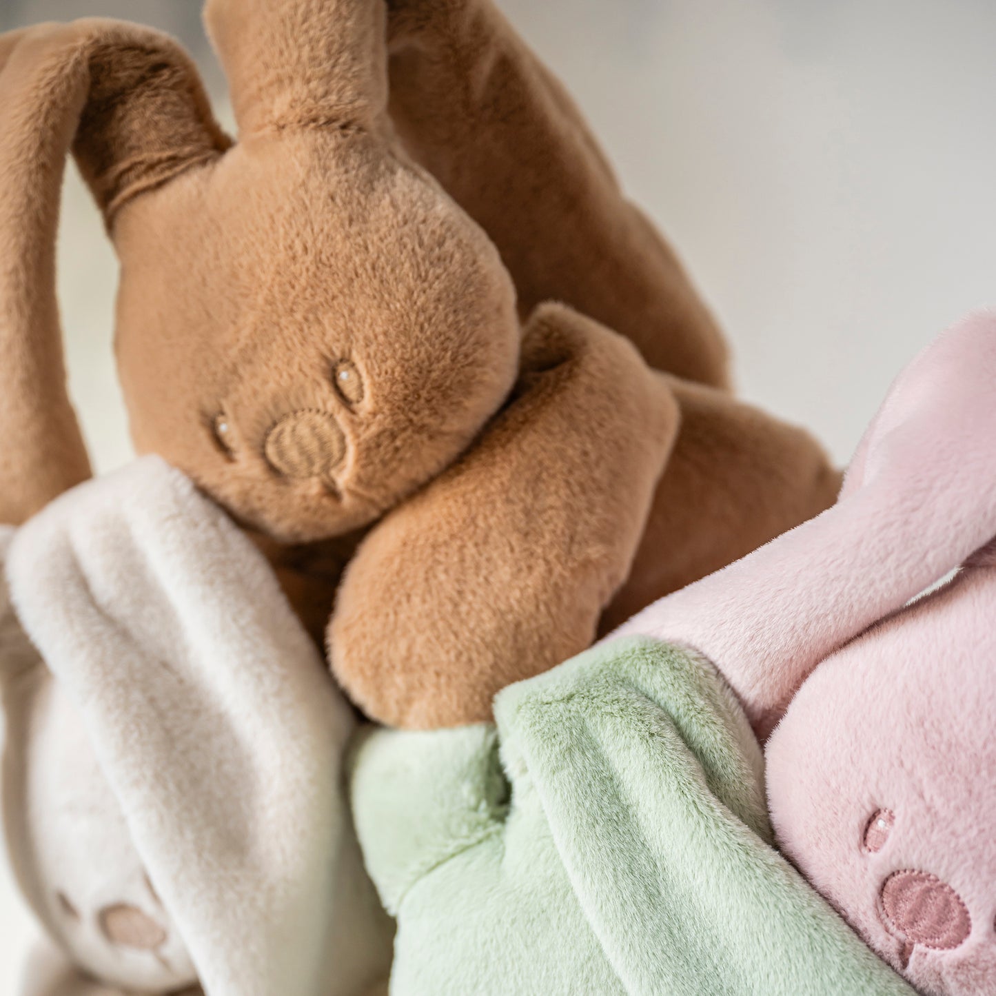 Плюшена играчка заек Lapidou Soft Plush warm beige