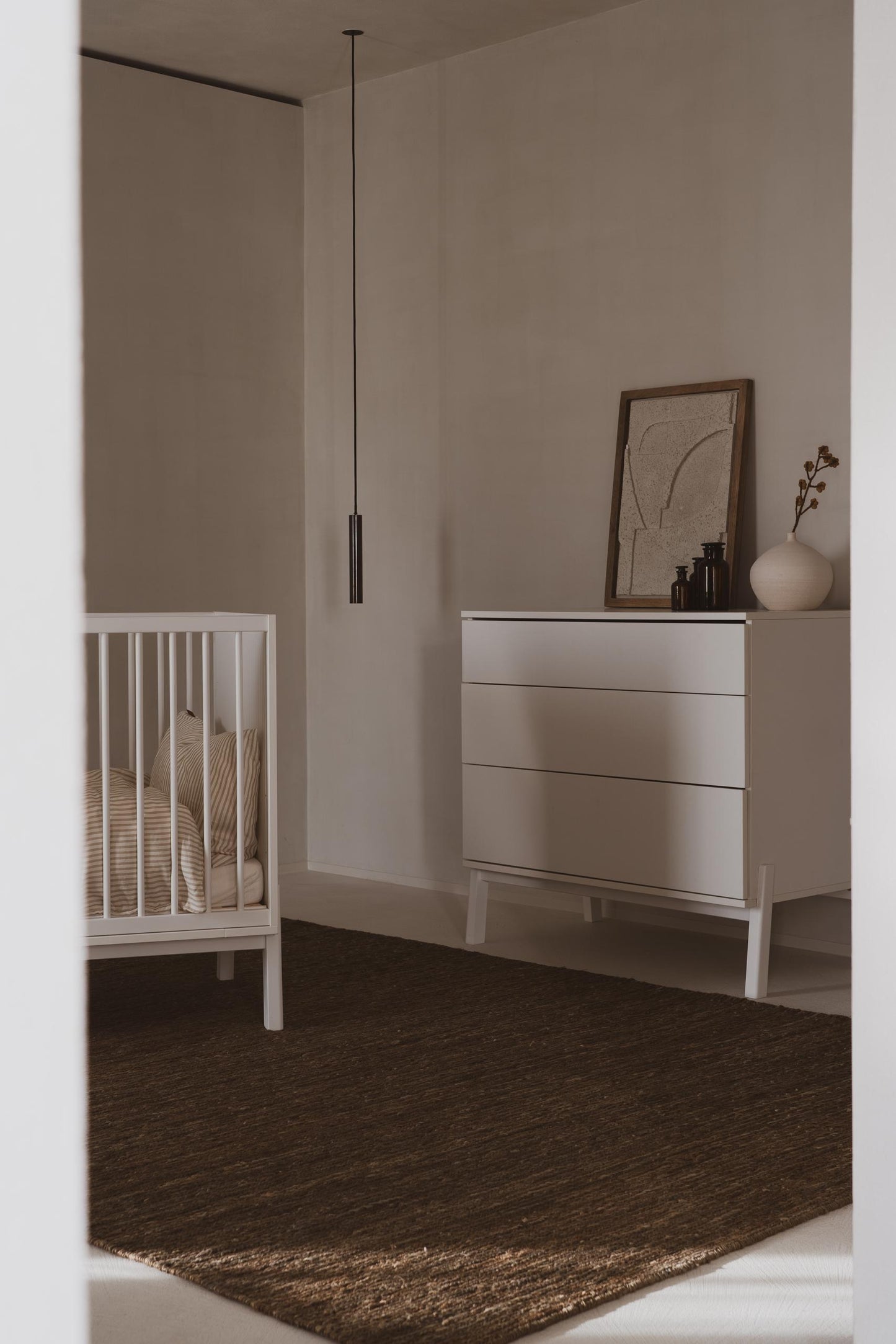 Бебешко легло Ashi 120 x 60 см - Cream Quax