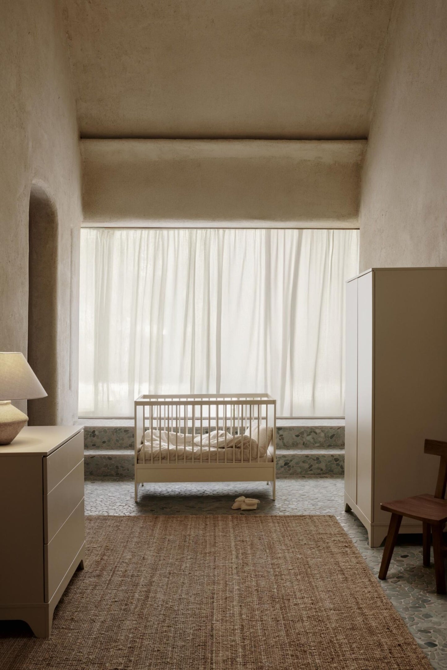 Трансформиращо бебешко легло Tsugi 120 x 60 - Butter