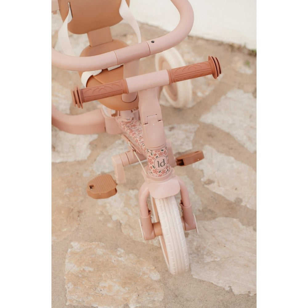 Триколка с дръжка за бутане 4-в-1 Little Dutch Fairy Floral