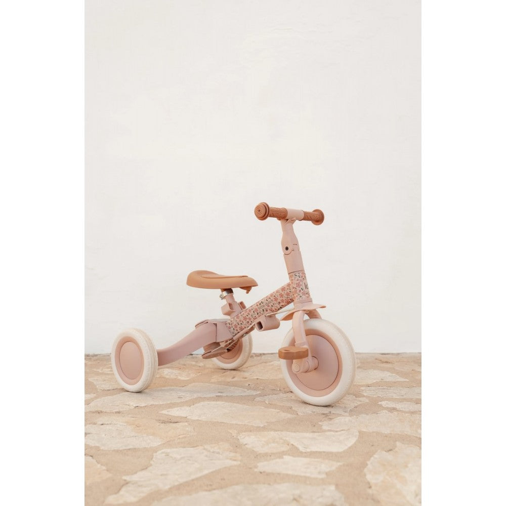 Триколка с дръжка за бутане 4-в-1 Little Dutch Fairy Floral