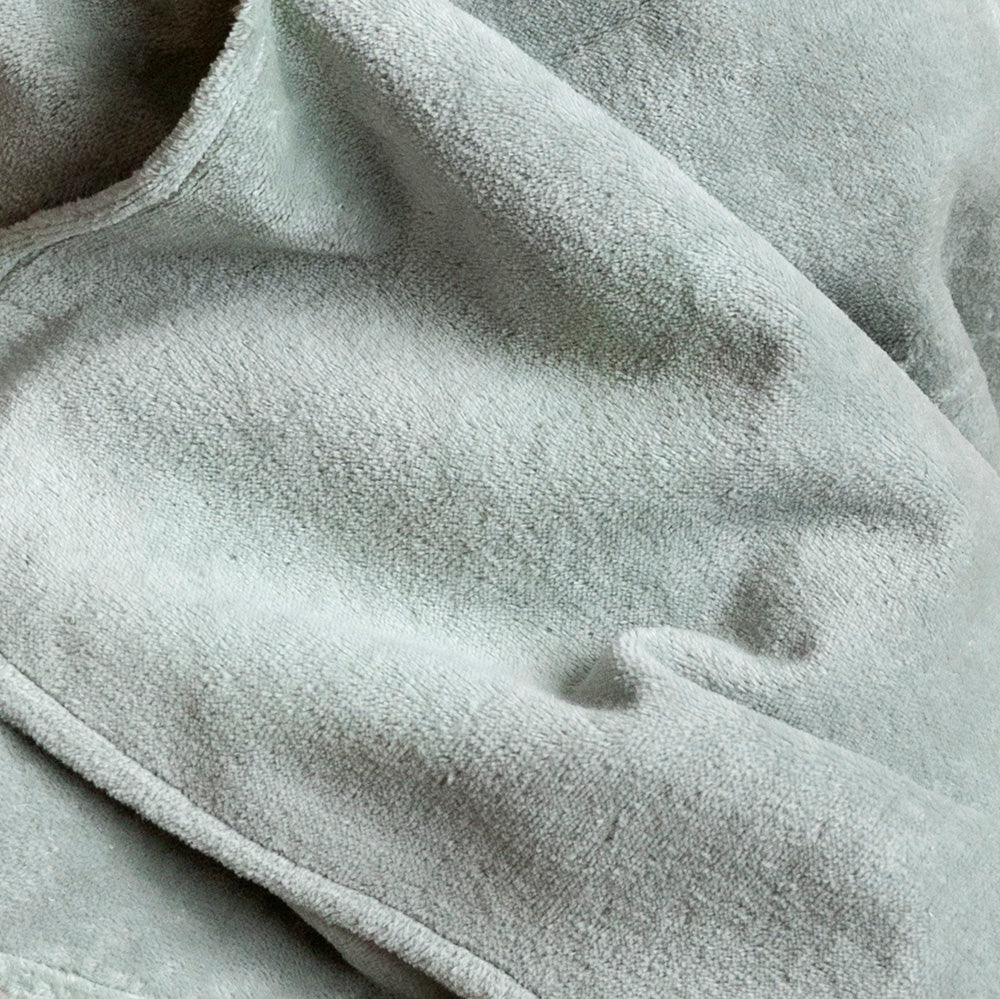 Бебешка Хавлия с Качулка Elodie Mineral Green Bunny