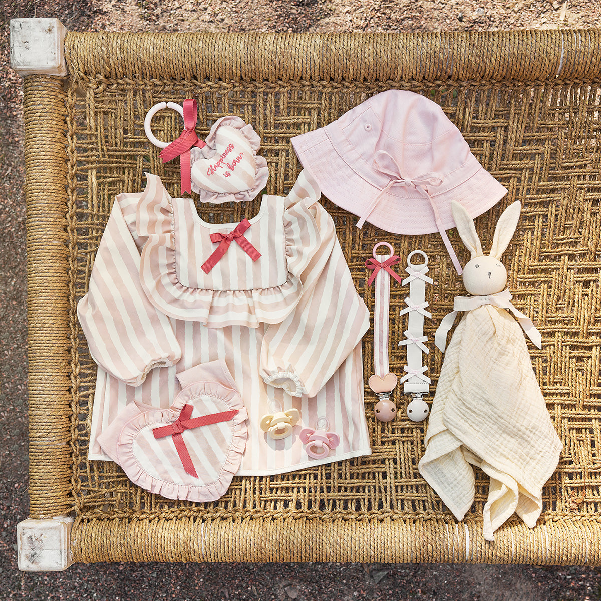 Клипс за биберон Elodie Candy Stripes