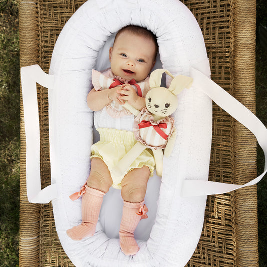 Гнездо за бебе Elodie Embroidery Anglaise с дръжки