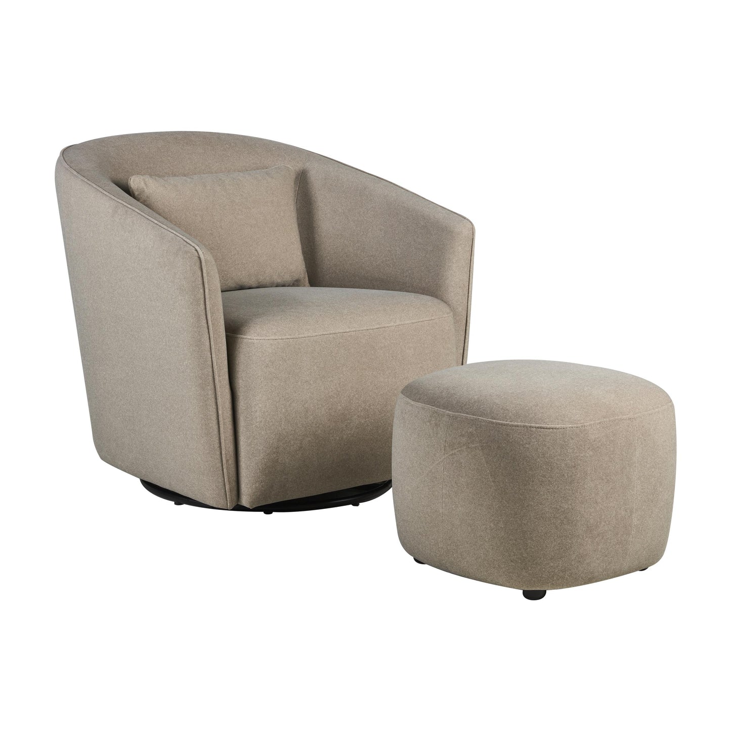 Табуретка Gomi Ottoman - mohair latte