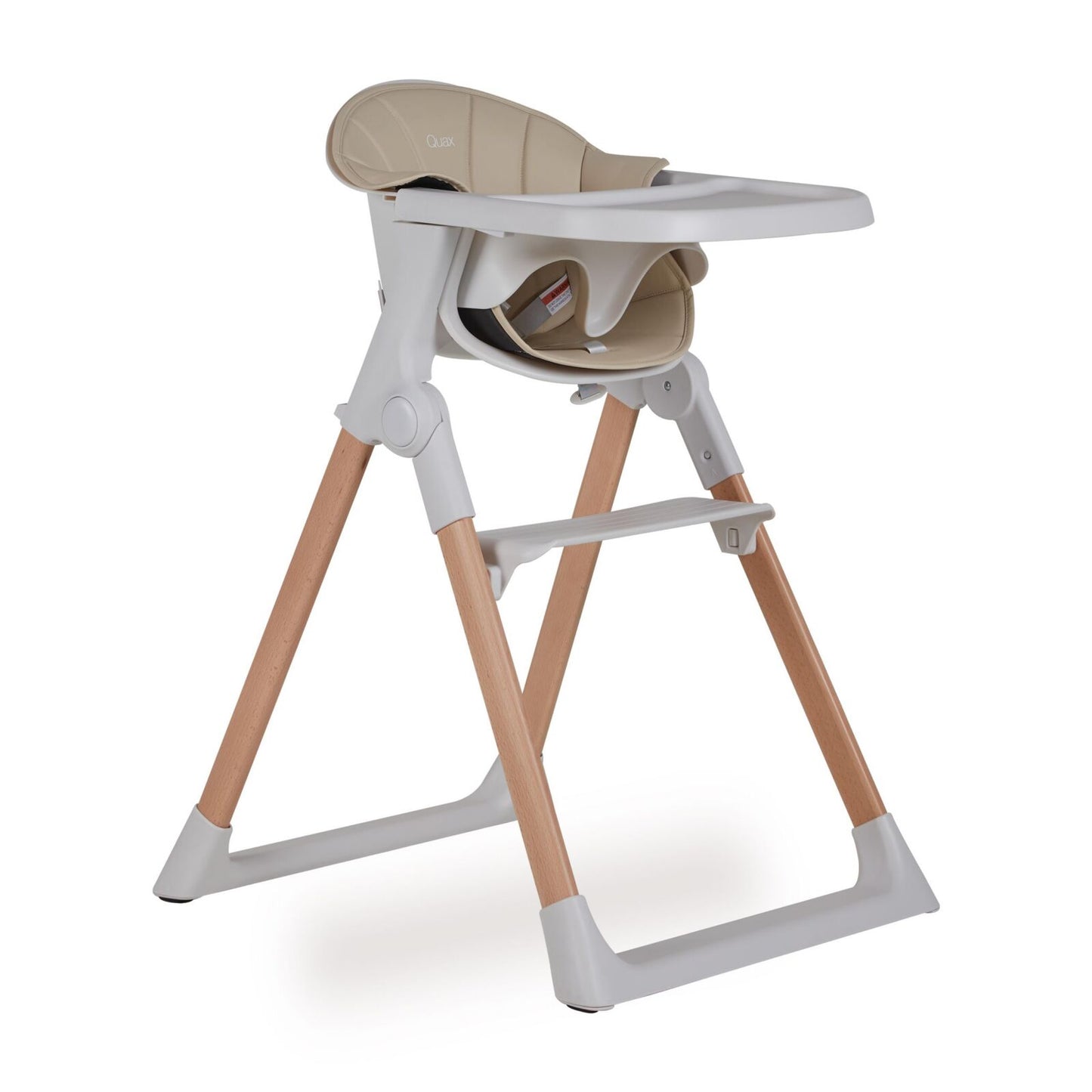 Сгъваем стол за хранене Viola Quax beige