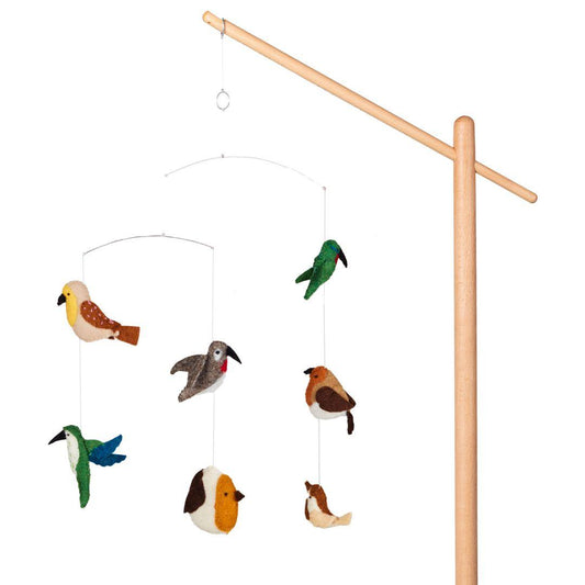 Висяща играчка над легло Birds Quax