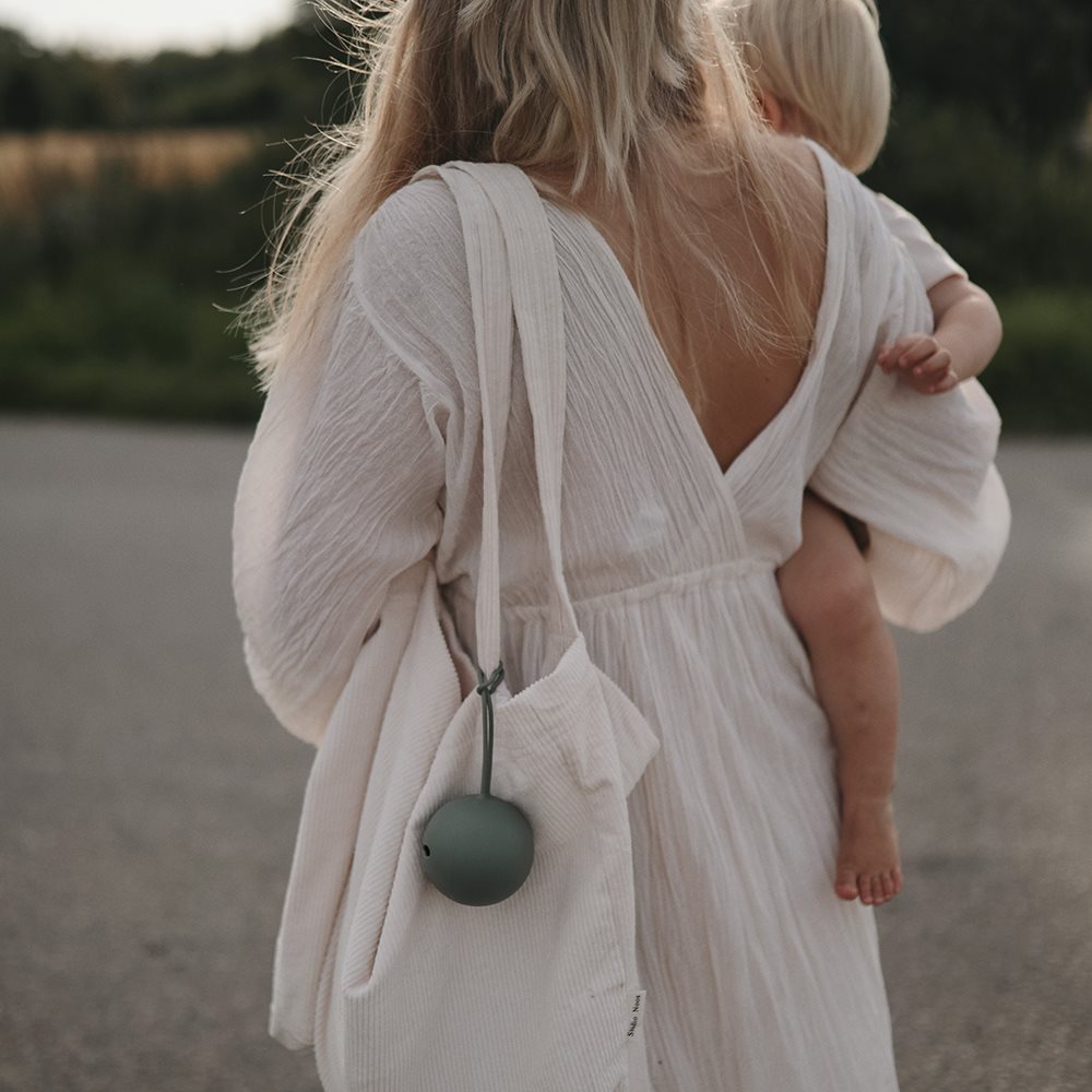 Кутия за биберон Mushie Cambridge blue