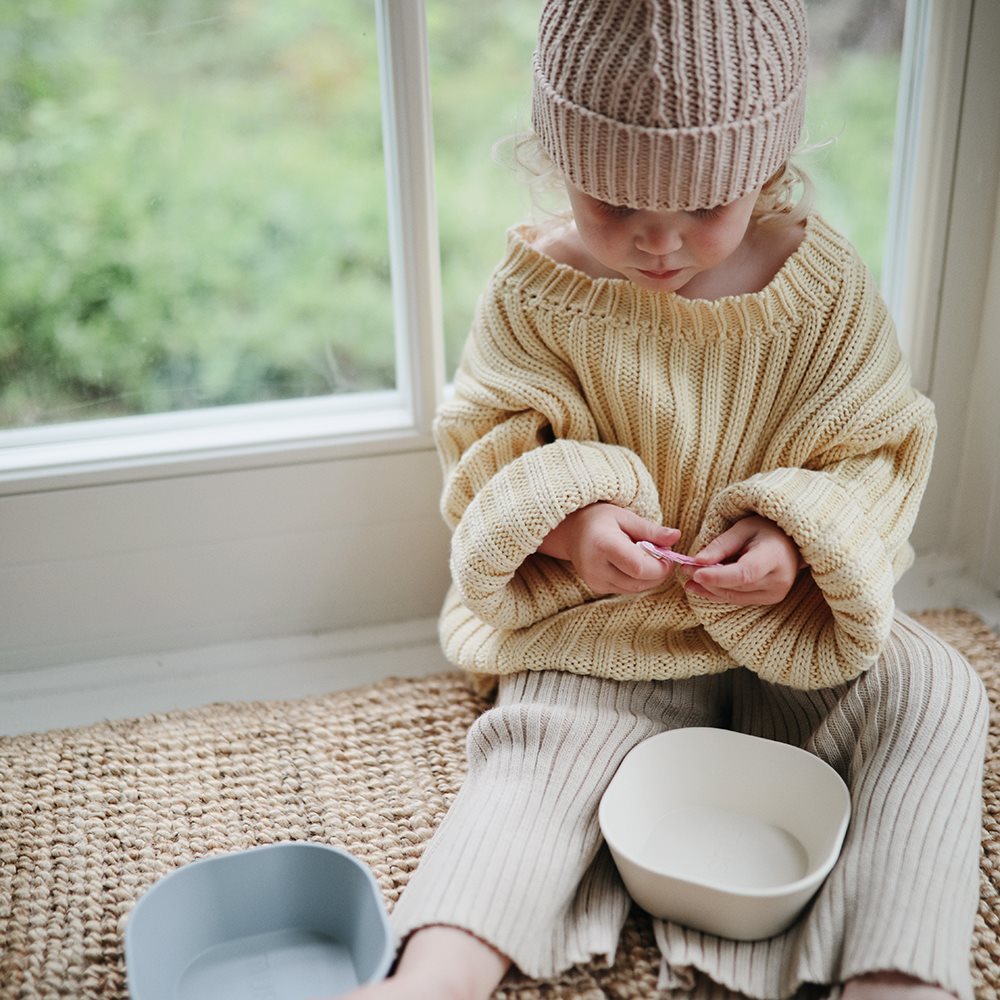 Квадратни купички Dinner Bowl Cloud 2 броя Mushie