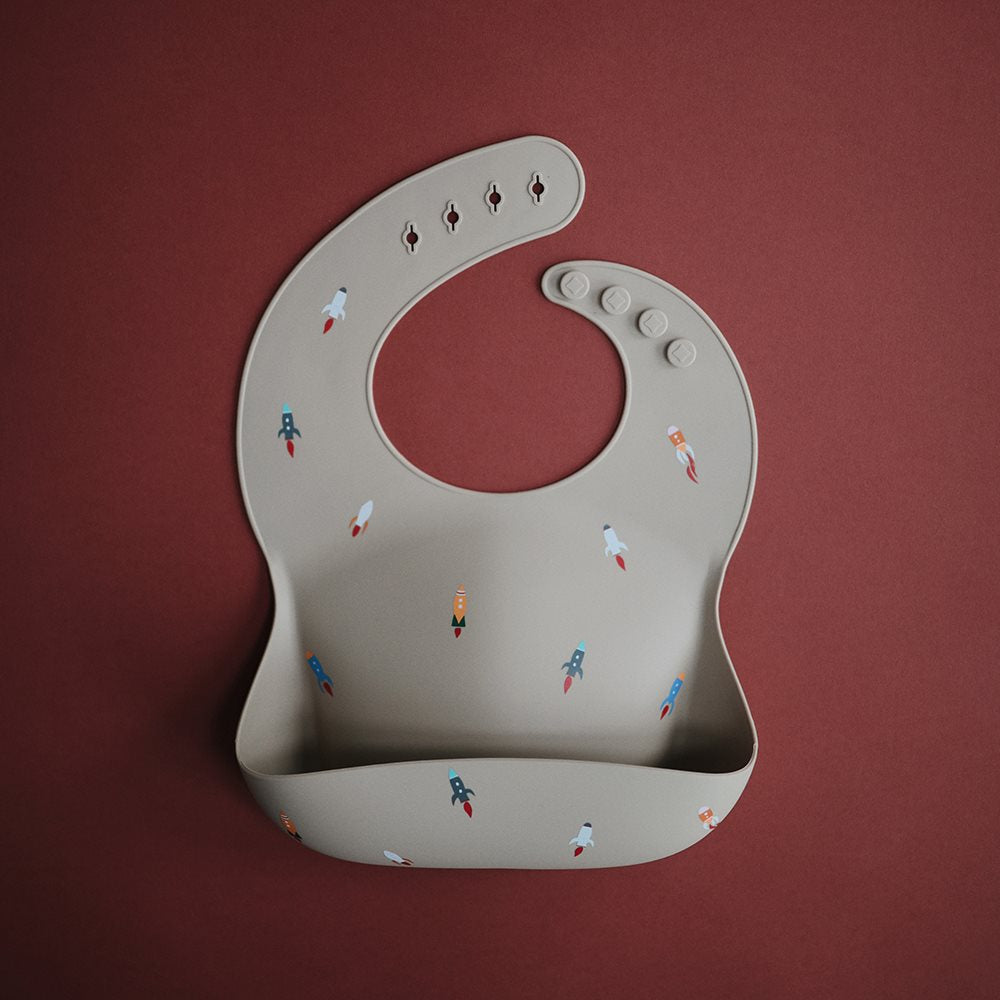 Силиконов лигавник Mushie rocket