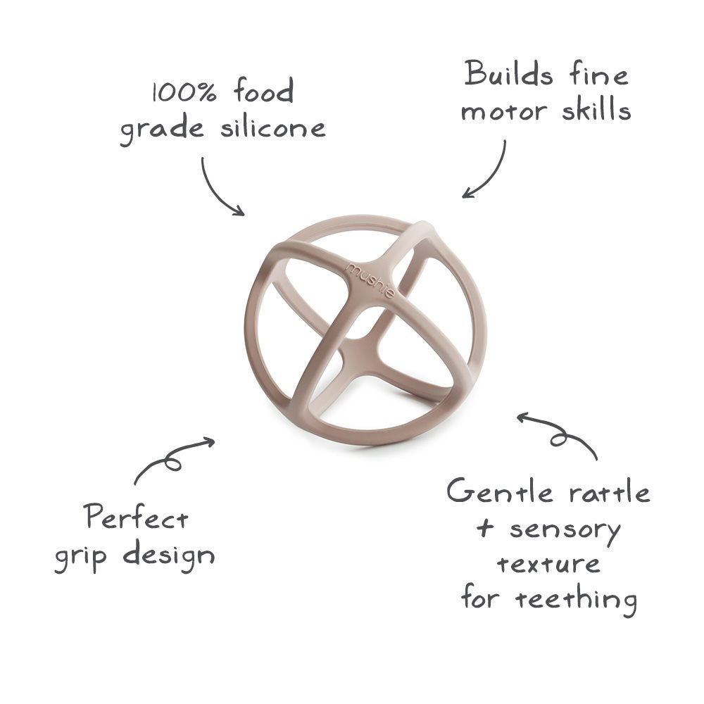 Гризалка Mushie Топка Woodchuck