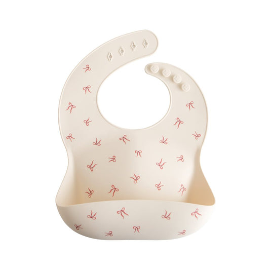 Силиконов лигавник Mushie bows