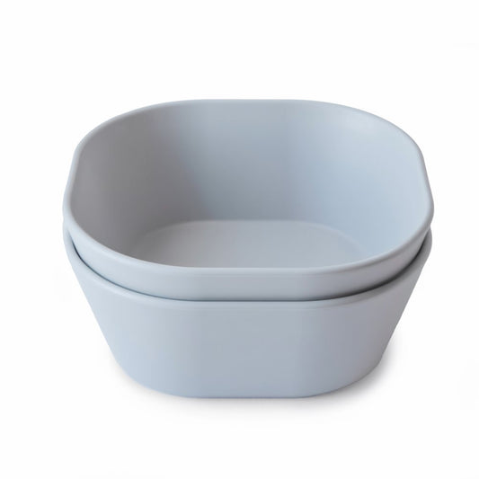 Квадратни купички Dinner Bowl Cloud 2 броя Mushie