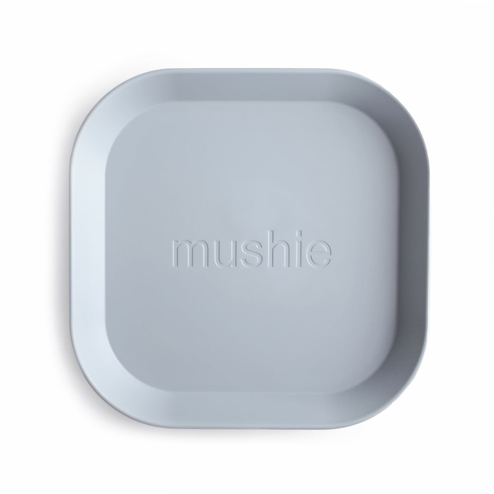 Квадратни чинии Dinner Plate Cloud 2 броя Mushie