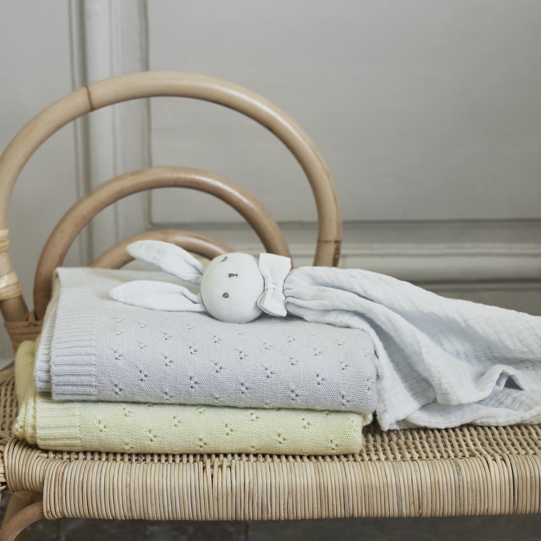 Плетено одеяло Elodie Bermuda Blue