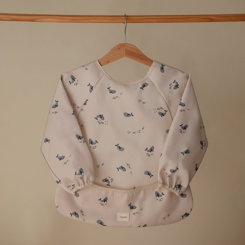Лигавник с дълъг ръкав Whales Mushie