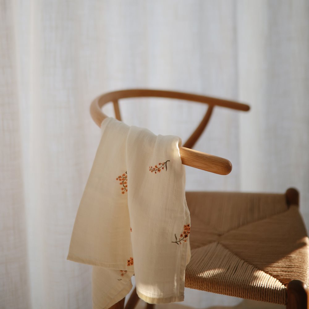 Муселинови пелени Mushie flowers 3 бр.