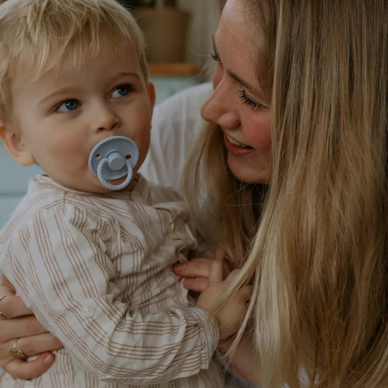 Биберони FRIGG Rope Ocean View/Powder Blue 2 бр. каучук