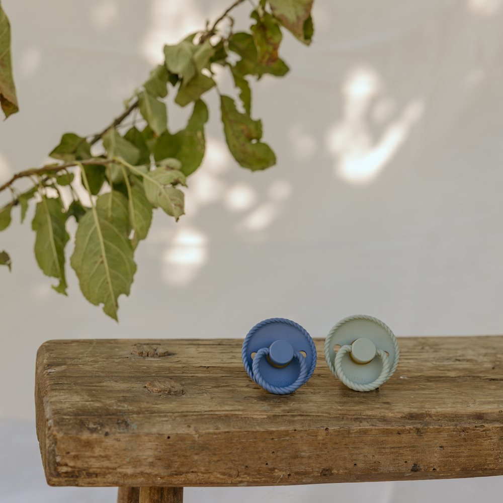 Биберони FRIGG Rope Ocean View/Sage 2 бр. силикон